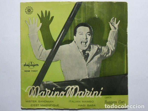 Disques de vinyle: Marino Marini &ndash; Mister Sandman (Vinyl, Durium ECGE 75.027)
