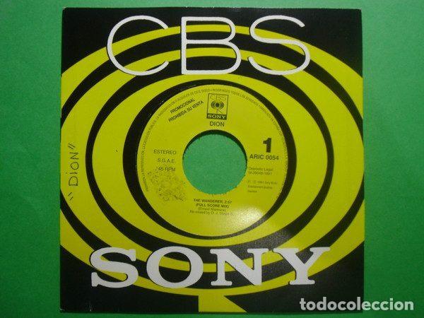 Discos de vinil: Dion &ndash; The Wanderer (Full Score Mix) (Vinyl, CBS/Sony ARIC 0054)