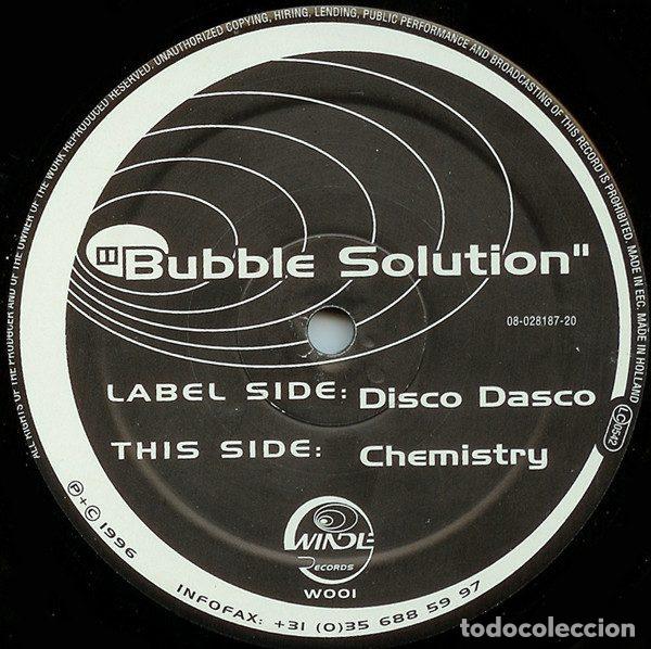 Discos de vinilo: Bubble Solution &ndash; Disco Dasco (Vinyl, Wiggle Records W001) - Foto 2