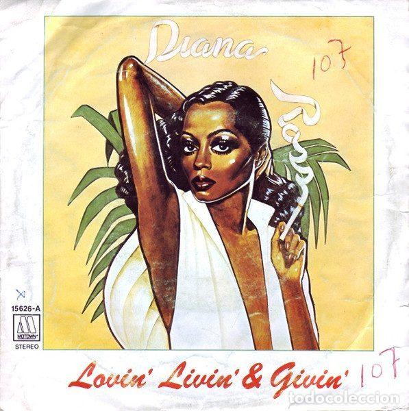 Discos de vinilo: Diana Ross &ndash; Lovin', Livin' & Givin' (Vinyl, Motown 15626-A)