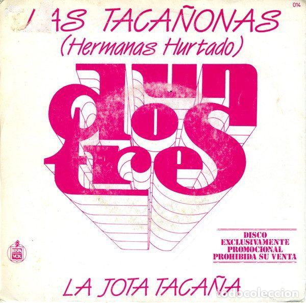 Discos de vinil: Las Taca&ntilde;onas &ndash; La Jota Taca&ntilde;a (Vinyl, Hispavox 014)