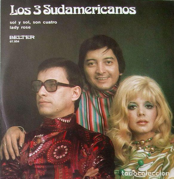 Discos de vinil: Los 3 Sudamericanos &ndash; Sol y Sol, Son Cuatro (Vinyl, Belter 07.954)