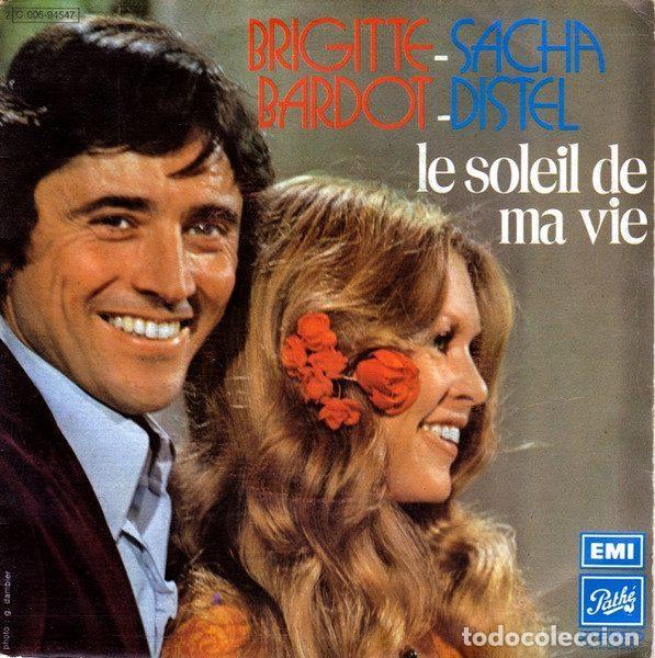 Vinyl records: Brigitte Bardot / Sacha Distel &ndash; Le Soleil De Ma Vie (Vinyl, Path&eacute; 2C 006-94547)