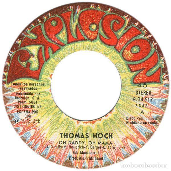 Discos de vinilo: Thomas Hock &ndash; Oh Daddy, Oh Mama (Vinyl, Explosi&oacute;n E-34512) - Foto 3
