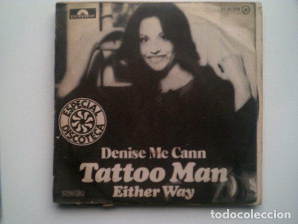 Dischi in vinile: Denise McCann &ndash; Tattoo Man (Vinyl, Polydor 21 21 318)