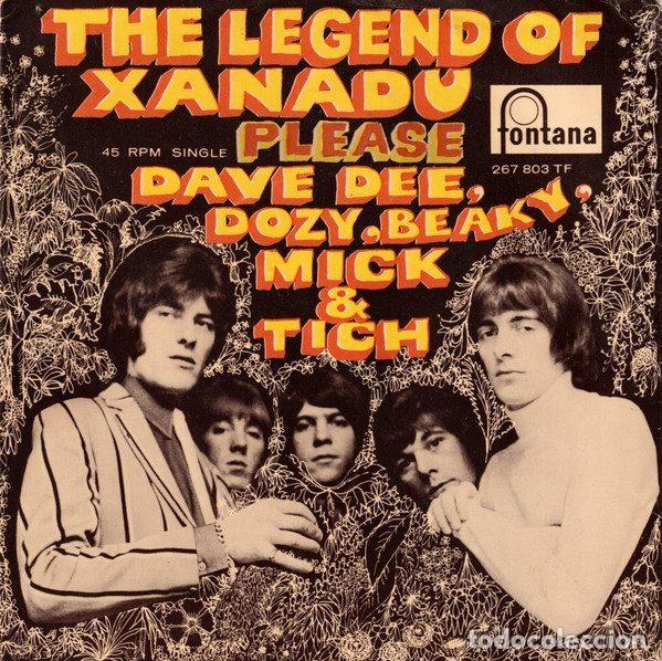 Dischi in vinile: Dave Dee, Dozy, Beaky, Mick & Tich &ndash; The Legend Of Xanadu (Vinyl, Fontana 267 803 TF)