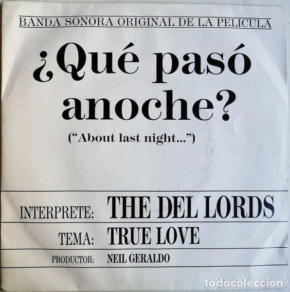 Vinyl records: The Del Lords &ndash; True Love (Vinyl, Hispavox 545 2014247)