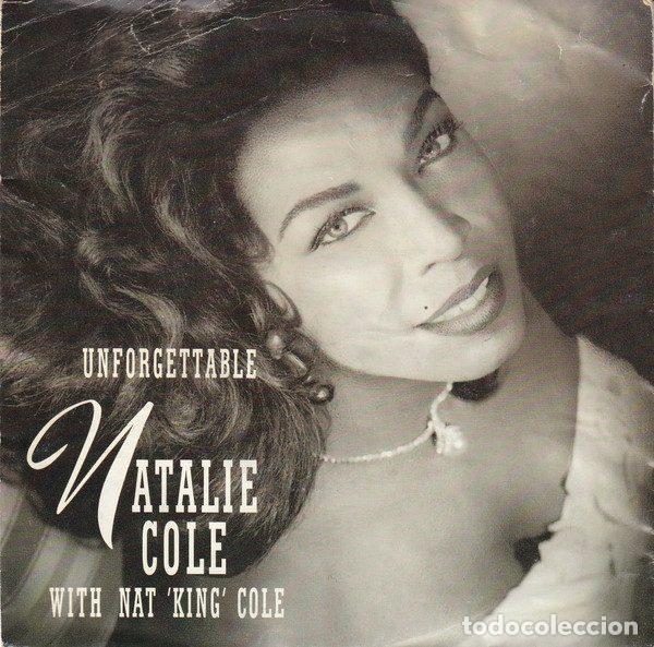 Discos de vinil: Natalie Cole With Nat 'King' Cole &ndash; Unforgettable (Vinyl, Elektra EKR 128)
