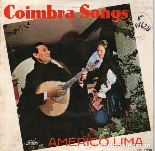 Discos de vinil: Am&eacute;rico Lima &ndash; Coimbra Songs (Vinyl, Raps&oacute;dia EPF 5.238)
