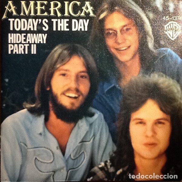 Dischi in vinile: America &ndash; Today's The Day (Vinyl, Warner Bros. Records 45-1374)