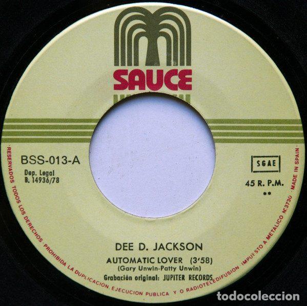 Discos de vinilo: Dee D. Jackson &ndash; Automatic Lover (Vinyl, Sauce Internacional BSS-013) - Foto 3
