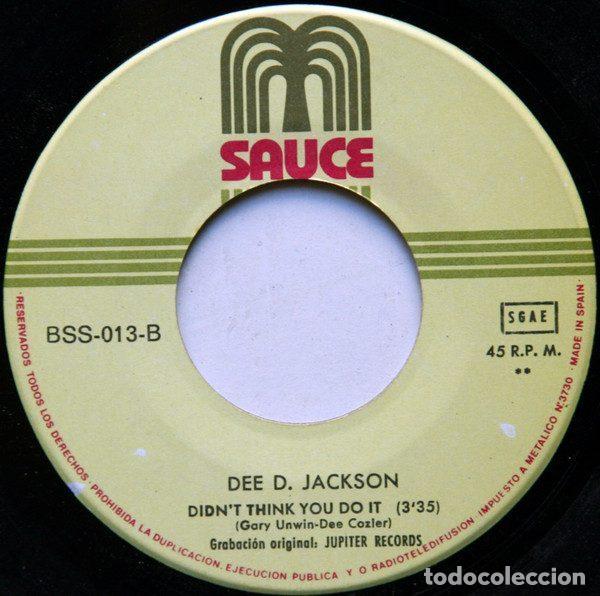 Discos de vinilo: Dee D. Jackson &ndash; Automatic Lover (Vinyl, Sauce Internacional BSS-013) - Foto 4