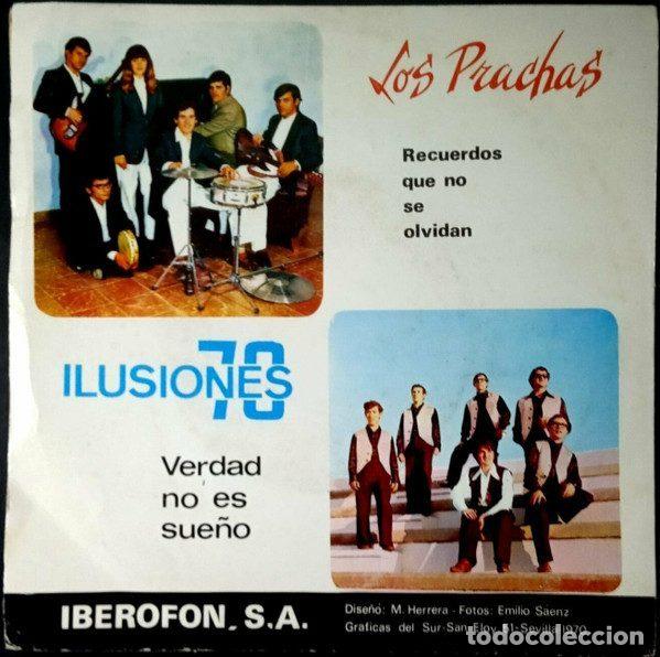 Disques de vinyle: Ilusiones 70, Los Prachas &ndash; Ciudad de San Juan de Dios de Sevilla (Vinyl, Iberofon, S.A. IB-45-132)