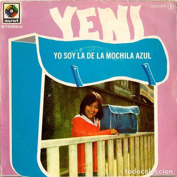 Discos de vinilo: Yeni &ndash; Yo Soy La De La Mochila Azul (Vinyl, Musart OOX-376)