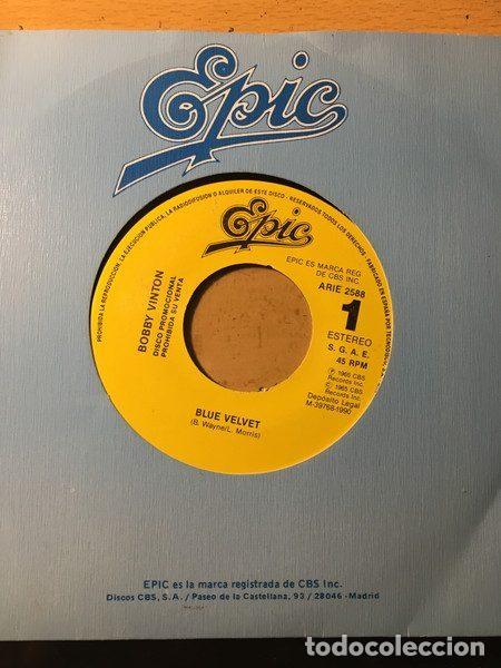 Discos de vinil: Bobby Vinton &ndash; Blue Velvet (Vinyl, Epic ARIE 2588)