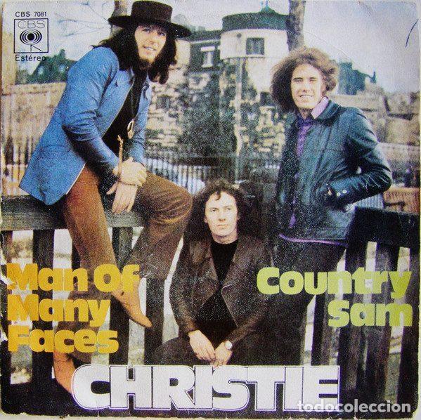 Discos de vinil: Christie &ndash; Man Of Many Faces / Country Sam (Vinyl, CBS CBS 7081)