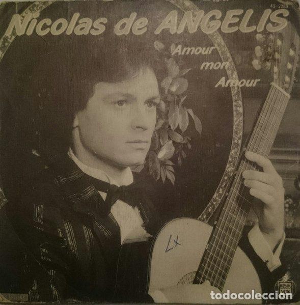 Discos de vinil: Nicolas De Angelis &ndash; Amour Mon Amour (Vinyl, Hispavox 45-2289 (SN))