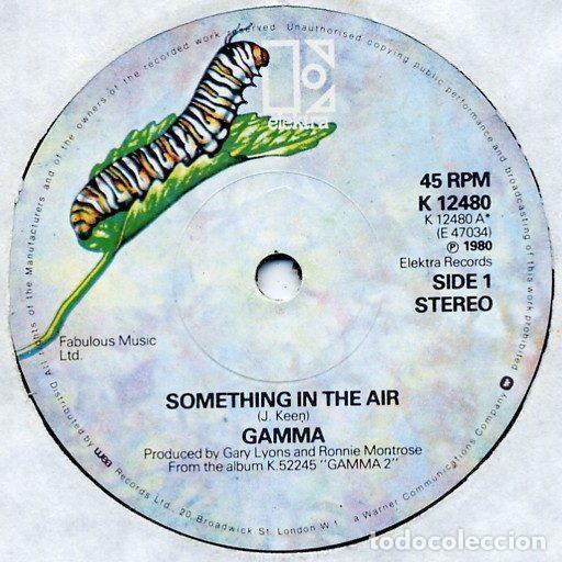 Discos de vinil: Gamma &ndash; Something In The Air (Vinyl, Elektra K 12480)