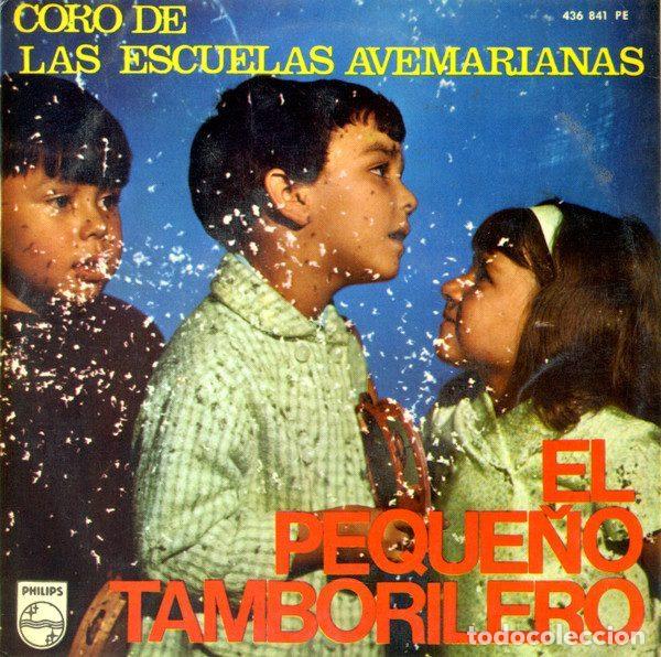 Disques de vinyle: Coro De Las Escuelas Avemarianas &ndash; El Peque&ntilde;o Tamborilero (Vinyl, Philips 436 841 PE)