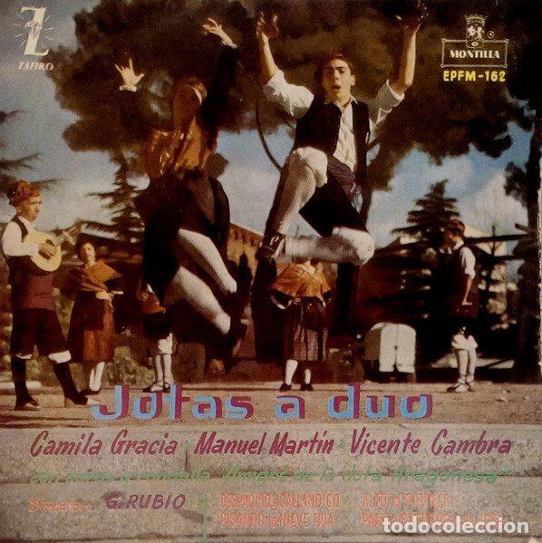 Disques de vinyle: Camila Gracia, Manuel Mart&iacute;n y Vicente Cambra Con Coros Y Rondalla &rdquo;Amigos De La Jota Aragonesa&rdquo;...