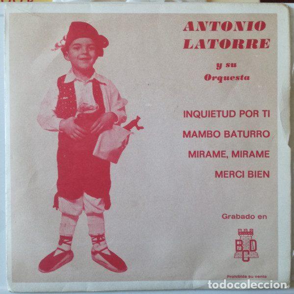 Disques de vinyle: Antonio Latorre &ndash; Antonio Latorre y Su Orquesta (Vinyl, BCD F.M.68-546)