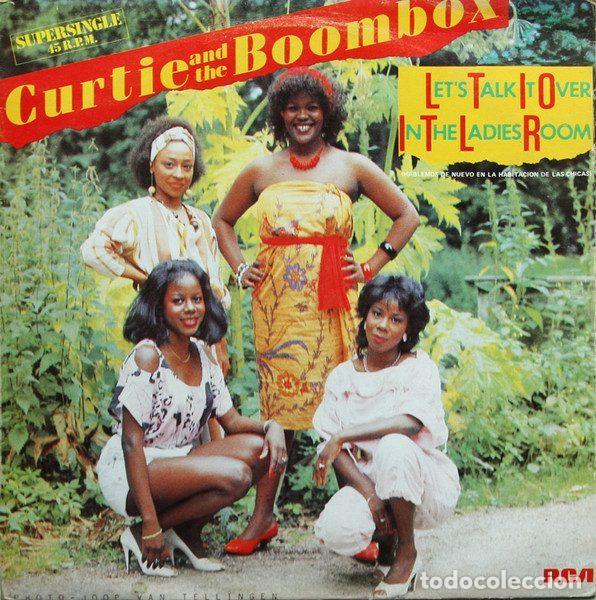 Vinyl records: Curtie And The Boombox &ndash; Let's Talk It Over In The Ladies Room (Vinyl, RCA PC 64013)