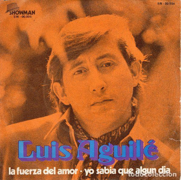 Discos de vinil: Luis Aguile &ndash; La Fuerza Del Amor (Vinyl, Showman SW-00.006)