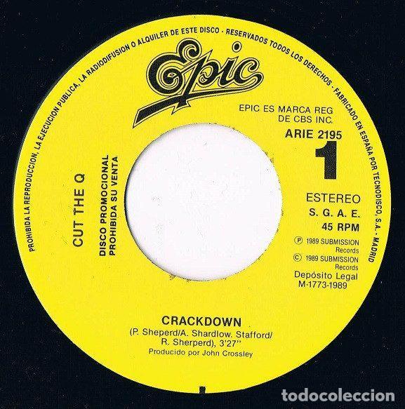 Vinyl-Schallplatten: Cut The Q &ndash; Crackdown (Vinyl, Epic ARIE 2195)