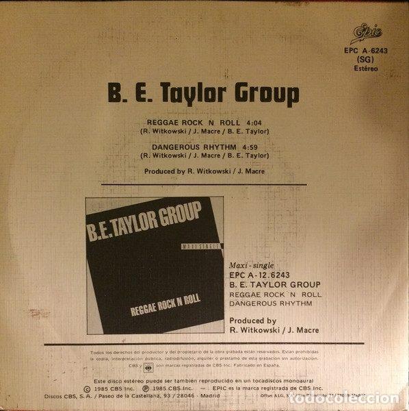 Discos de vinilo: B.E. Taylor Group &ndash; Reggae Rock N Roll (Vinyl, Epic EPCA 6243) - Foto 2