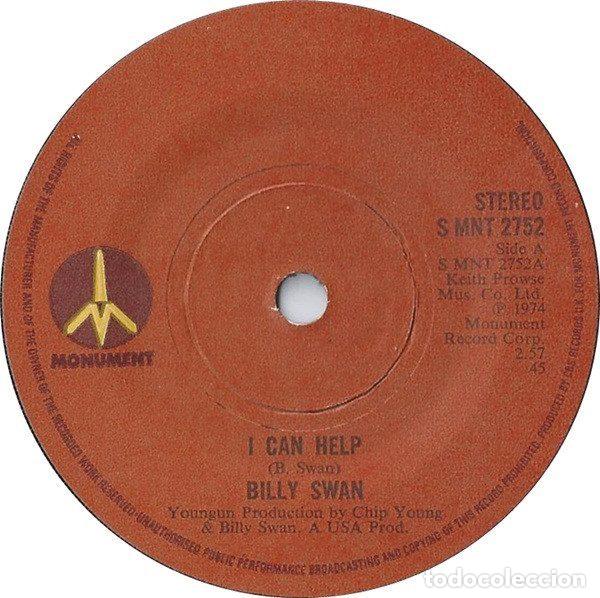 Discos de vinilo: Billy Swan &ndash; I Can Help (Vinyl, Monument S MNT 2752)
