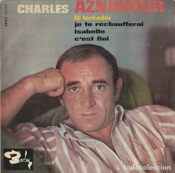 Dischi in vinile: Charles Aznavour &ndash; Le Tor&eacute;ador (Vinyl, Barclay SBGE 83158)