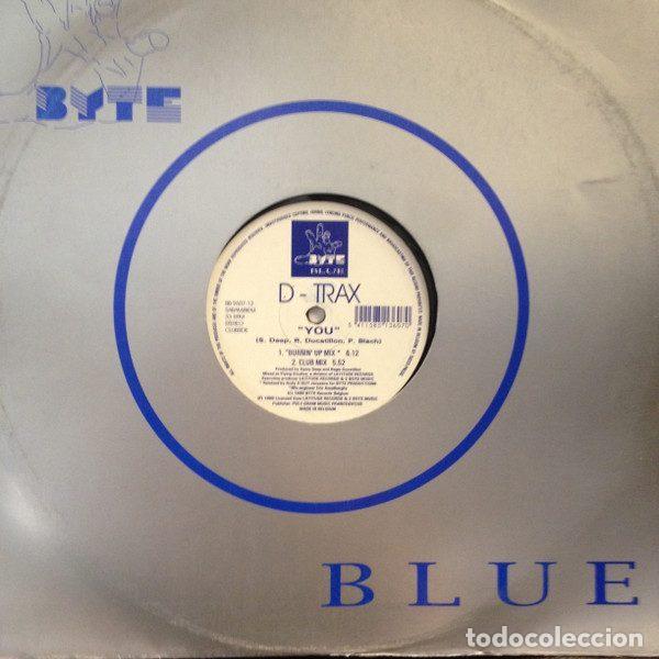 Discos de vinilo: D-Trax &ndash; You (Vinyl, Byte Blue BB 9607-12) - Foto 2
