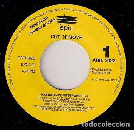 Dischi in vinile: Cut 'N' Move &ndash; Take No Crap (Vinyl, Epic ARIE 3038)