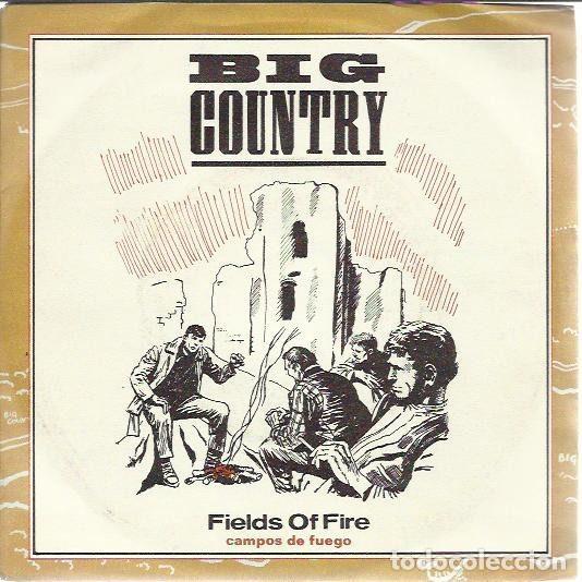 Vinyl-Schallplatten: Big Country &ndash; Fields Of Fire = Campos De Fuego (Vinyl, Mercury 60 59 604)