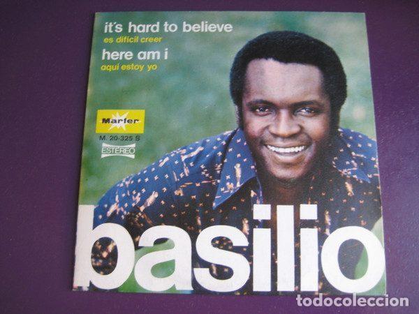 Dischi in vinile: Basilio &ndash; It's Hard To Believe (Vinyl, Marfer M.20.325-S)