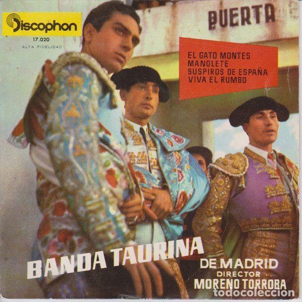 Vinyl-Schallplatten: Banda Taurina De Madrid Director: Moreno Torroba &ndash; El Gato Montes (Vinyl, Discophon 17.020)