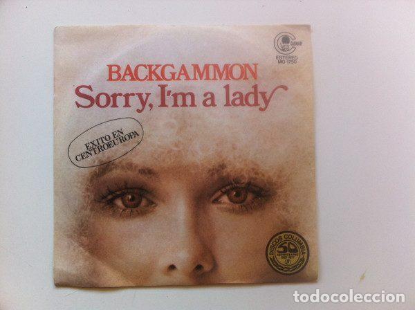 Discos de vinilo: Backgammon &ndash; Sorry, I'm A Lady (Vinyl, Carnaby MO 1750)