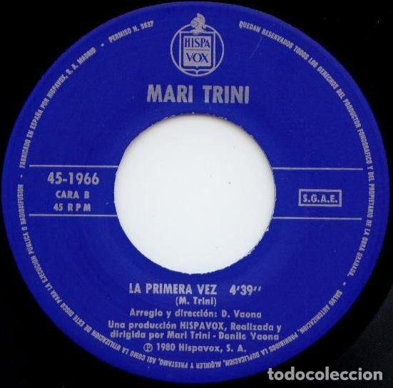 Discos de vinilo: Mari Trini &ndash; Ayudala (Vinyl, Hispavox 45-1966 ) - Foto 4