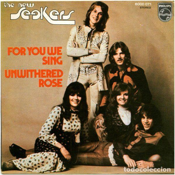 Vinyl records: The New Seekers &ndash; For You We Sing / Unwithered Rose (Vinyl, Philips 6000 071)