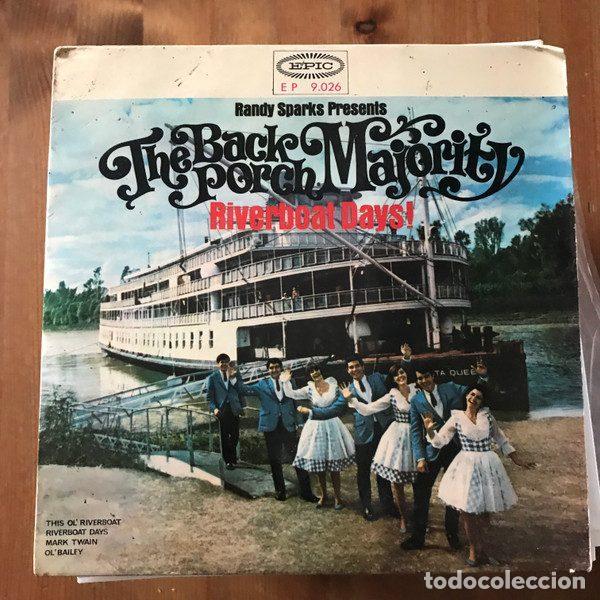 Discos de vinilo: The Back Porch Majority &ndash; Riverboat Days! (Vinyl, Epic EP 9.026)