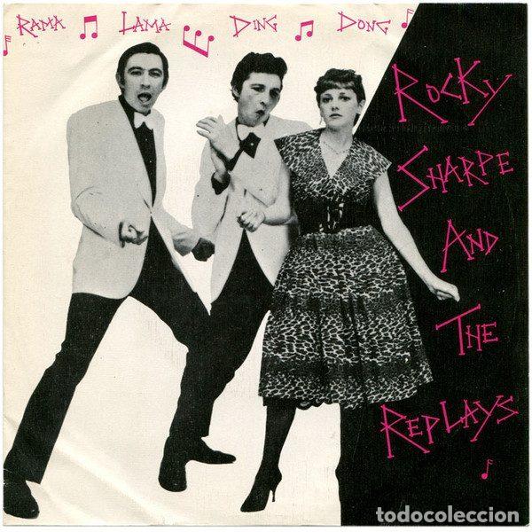 Vinyl records: Rocky Sharpe And The Replays &ndash; Rama Lama Ding Dong (Vinyl, Chiswick Records 02.1385/8)