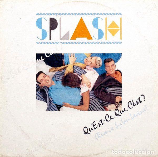 Vinyl-Schallplatten: Splash &ndash; Qu'Est-Ce Que C'Est? (Remix by Ian Levine) (Vinyl, The Rocket Record Company 884 942-1)