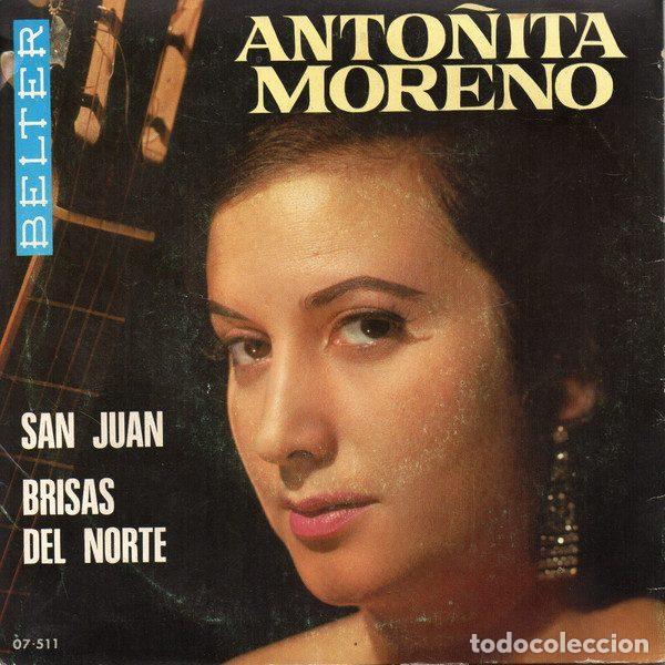 Vinyl-Schallplatten: Anto&ntilde;ita Moreno &ndash; San Juan / Brisas Del Norte (Vinyl, Belter 07-511)