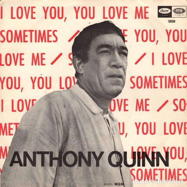 Vinyl records: Anthony Quinn Whit The Harold Spina Singers &ndash; I Love You, You Love Me / Sometimes (Vinyl,...