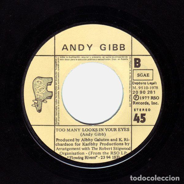 Discos de vinilo: Andy Gibb &ndash; Shadow Dancing (Vinyl, RSO 20 90 281) - Foto 4