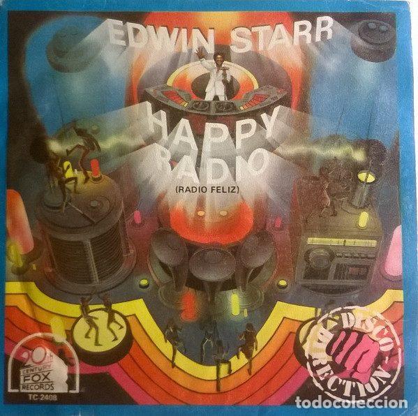 Vinyl records: Edwin Starr &ndash; H.A.P.P.Y. Radio (Vinyl, 20th Century Fox Records TC-2408)