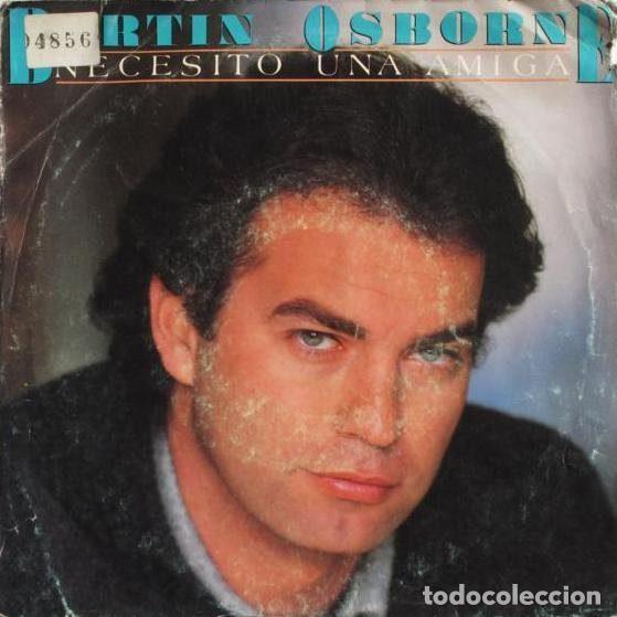 Vinyl records: Bert&iacute;n Osborne &ndash; Necesito Una Amiga (Vinyl, Hispavox [45] 445 216)