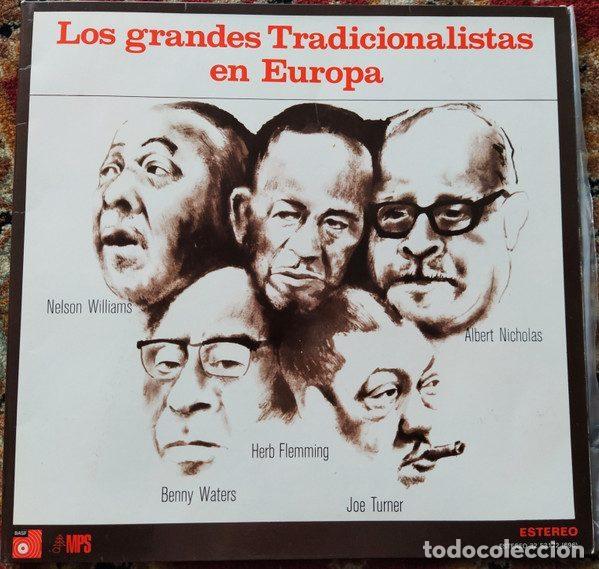 Discos de vinilo: Albert Nicholas, Herb Flemming, Nelson Williams, Benny Waters, Joe Turner &ndash; Los Grandes...