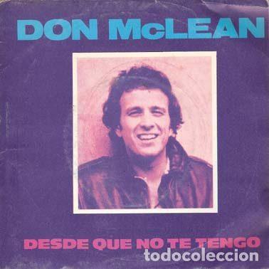 Vinyl-Schallplatten: Don McLean &ndash; Since I Don't Have You (Desde Que No Te Tengo) (Vinyl, EMI 10C 006-063899)
