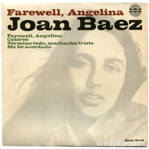 Disques de vinyle: Joan Baez &ndash; Farewell, Angelina (Vinyl, Hispavox HAM 257-05)
